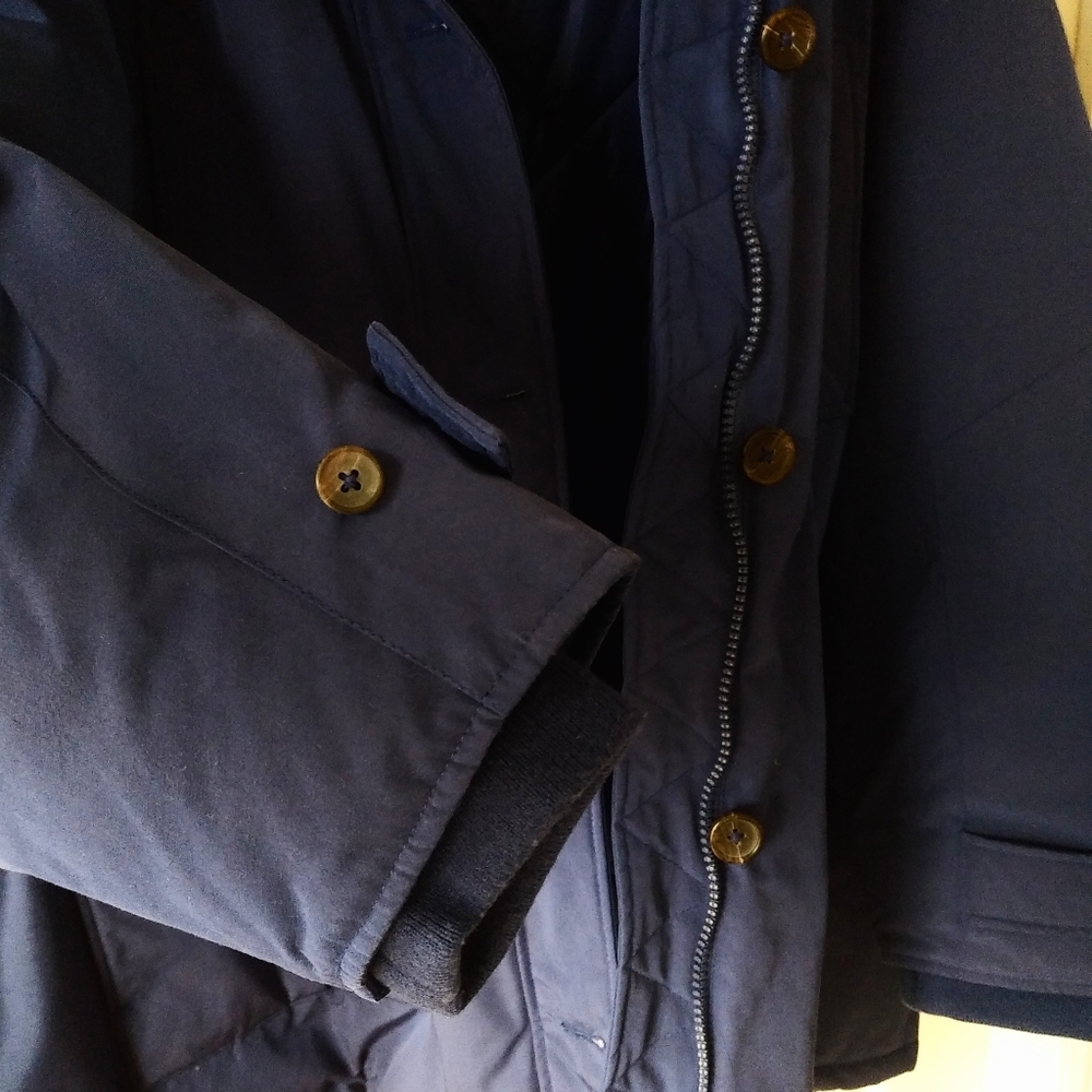 Woman Within Arctic Down Filled Hooded Parka Womens Size 4X 34 / 36 Plus Size - Picture 5 of 11